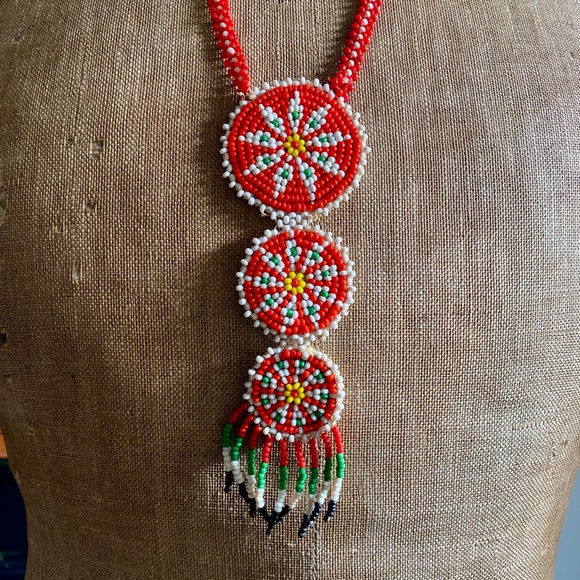 VTG Beaded necklace - Picture 2 of 7